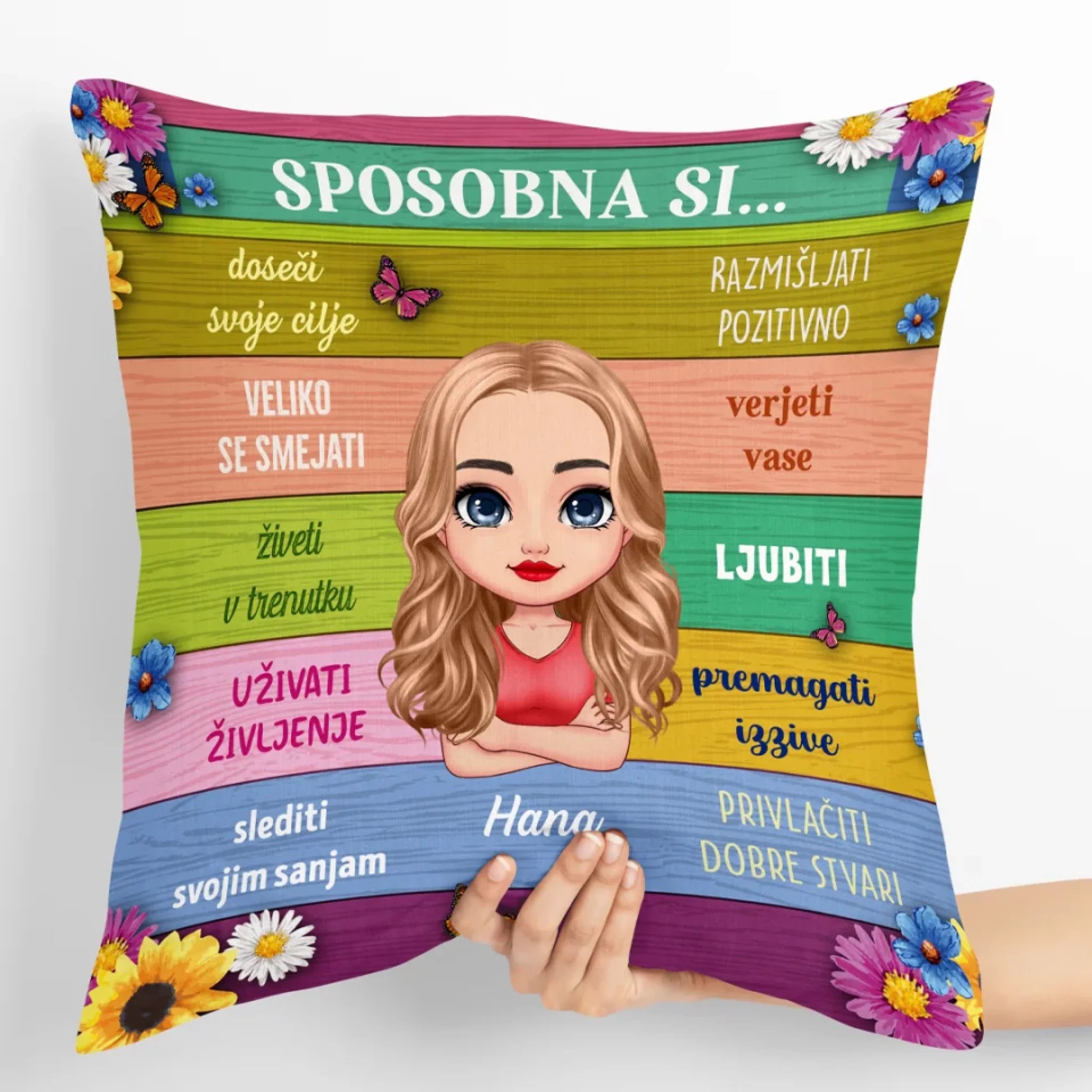 Unikatna motivacijska blazina - pozitivne misli4