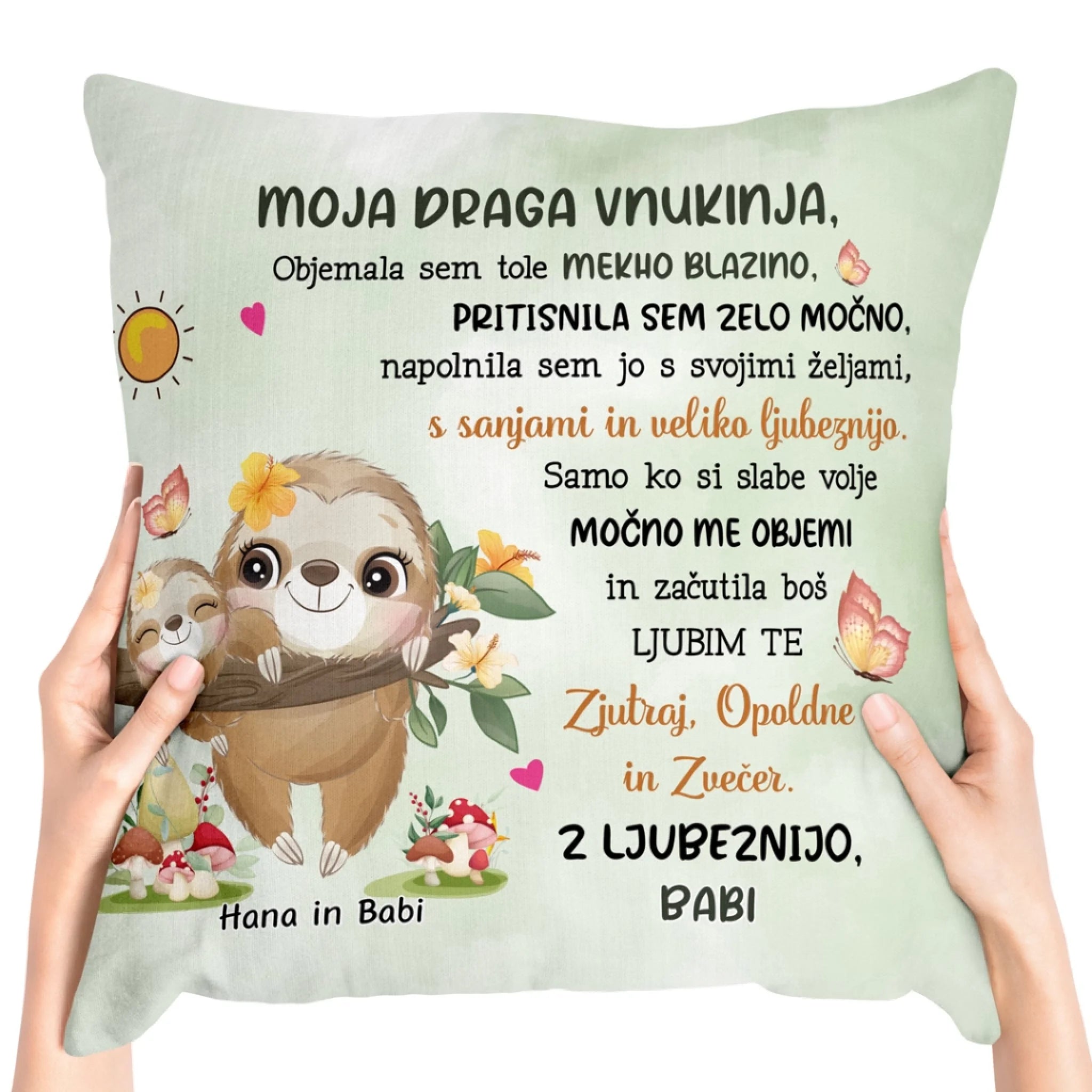 Unikatna blazina za otroke - ljubke živali3