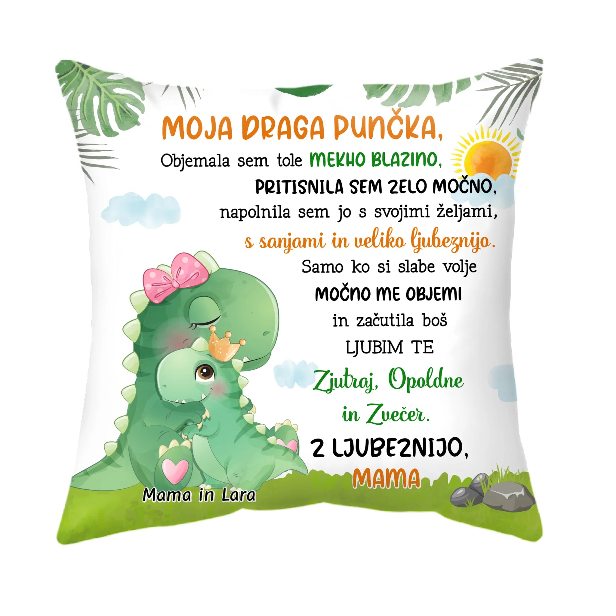 Unikatna blazina za otroke - ljubke živali